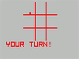 Title screen of Videocart-1 - Tic-tac-toe, Shooting Gallery, Doodle, Quadra-doodle on the Fairchild Channel F.
