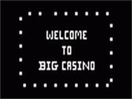 Title screen of Videocart-22 - Slot Machine on the Fairchild Channel F.