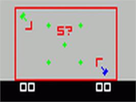 Title screen of Videocart-2 - Desert Fox, Shooting Gallery on the Fairchild Channel F.
