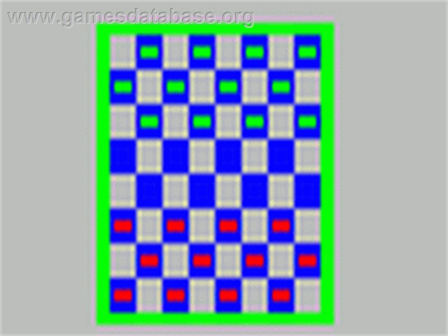 Checkers - Fairchild Channel F - Artwork - Title Screen