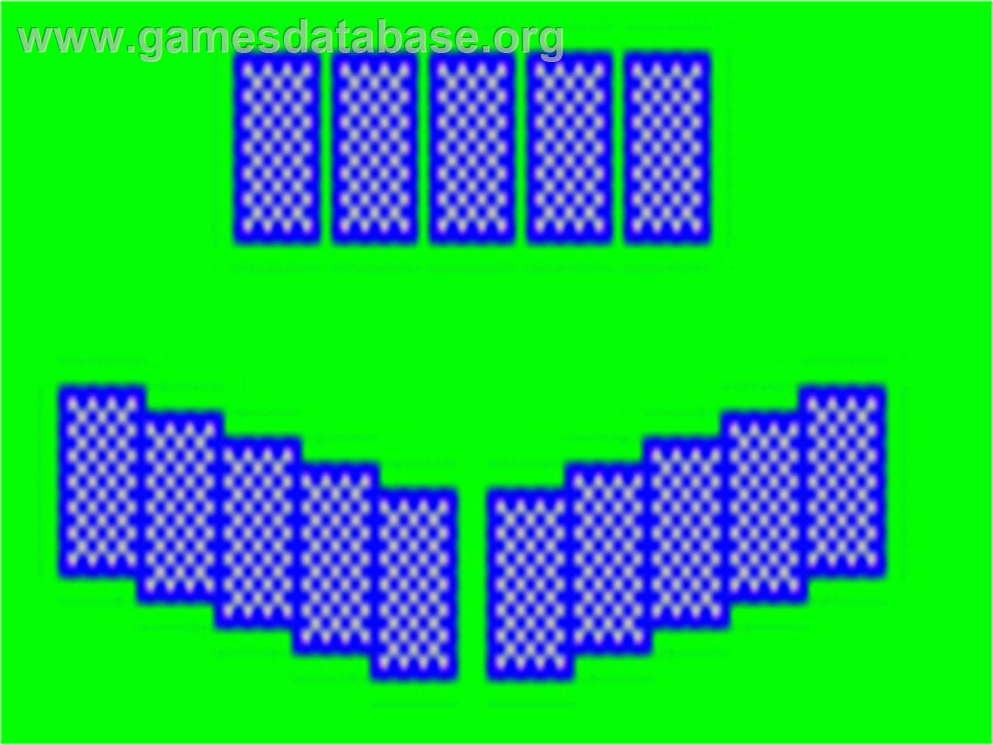 Videocart-25 - Casino Poker - Fairchild Channel F - Artwork - Title Screen