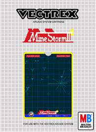 Box cover for Mine Storm 2 on the GCE Vectrex.
