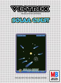 Box cover for Solar Quest on the GCE Vectrex.