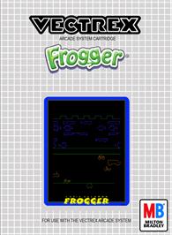 Box cover for V-frogger By Chris Salomon on the GCE Vectrex.