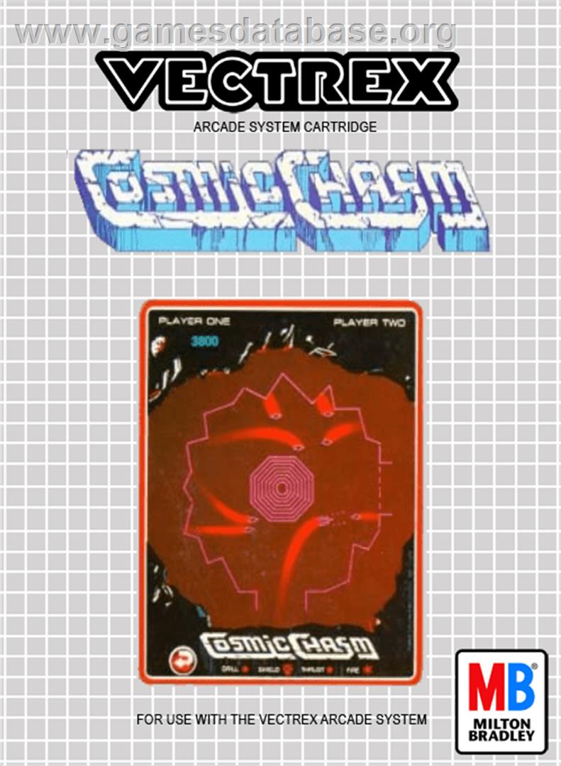 Cosmic Chasm - GCE Vectrex - Artwork - Box