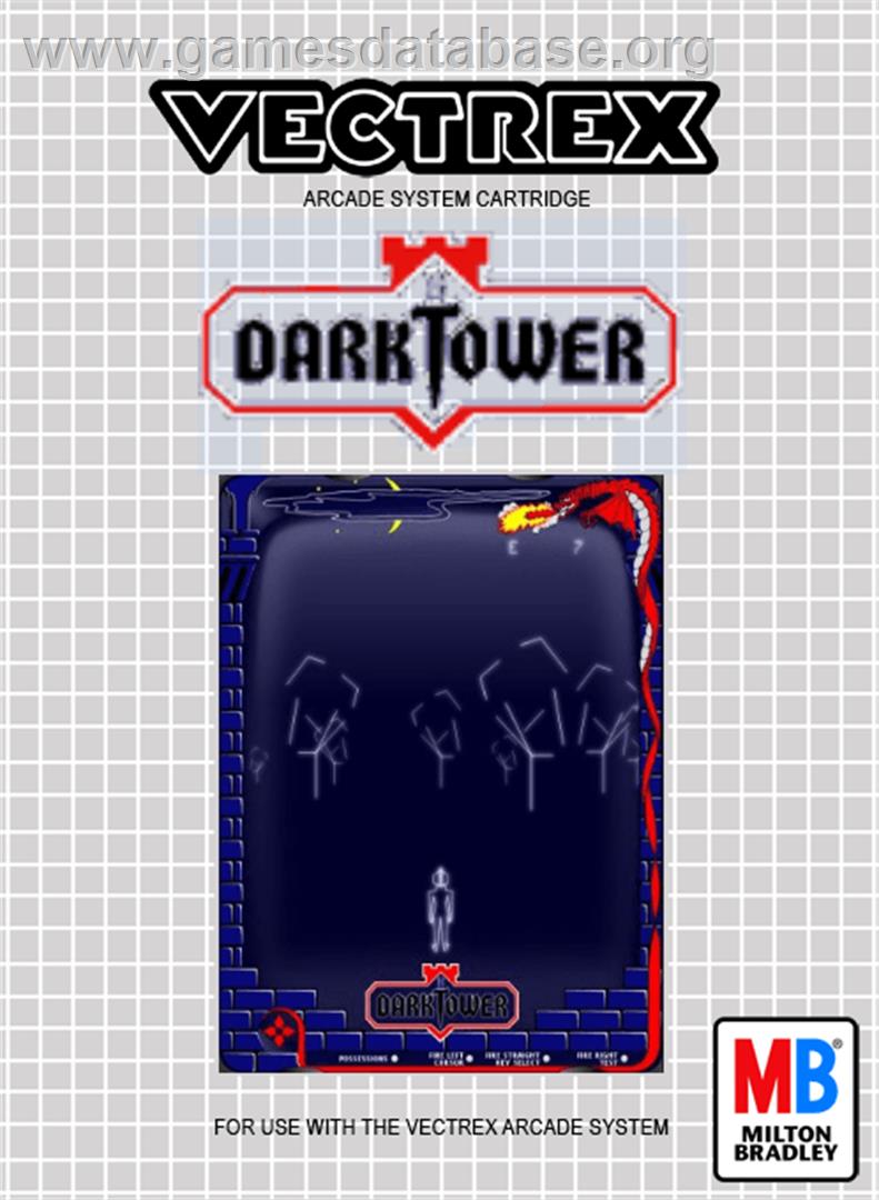 Dark Tower (Prototype) - GCE Vectrex - Artwork - Box