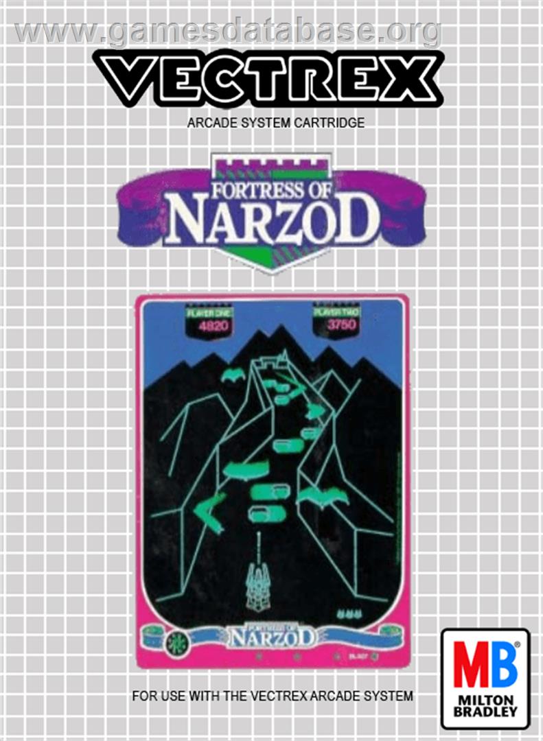 Fortress of Narzod - GCE Vectrex - Artwork - Box