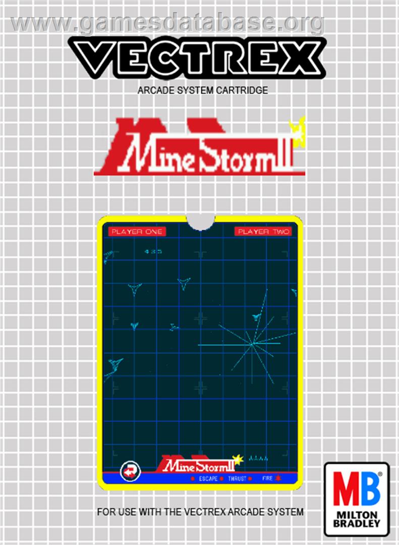 Mine Storm 2 - GCE Vectrex - Artwork - Box