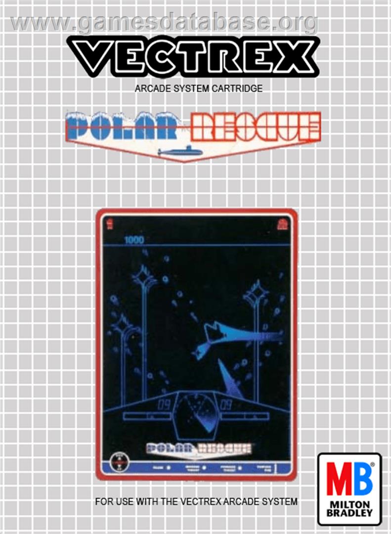 Polar Rescue - GCE Vectrex - Artwork - Box