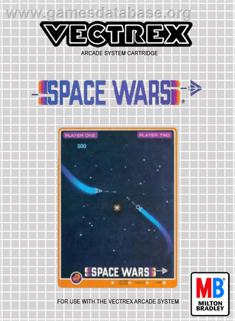 Space Wars - GCE Vectrex - Artwork - Box