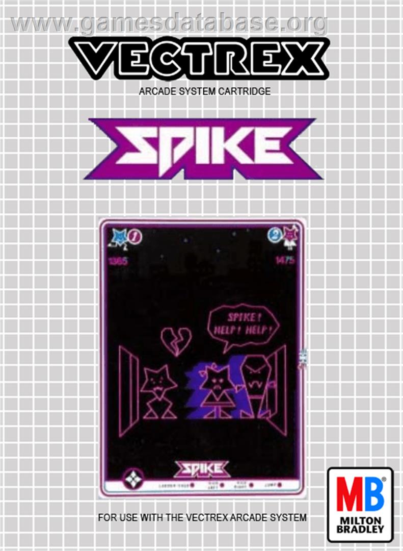 Spike - GCE Vectrex - Artwork - Box
