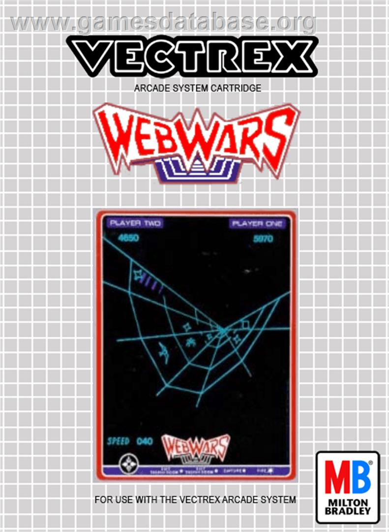 Web Wars - GCE Vectrex - Artwork - Box