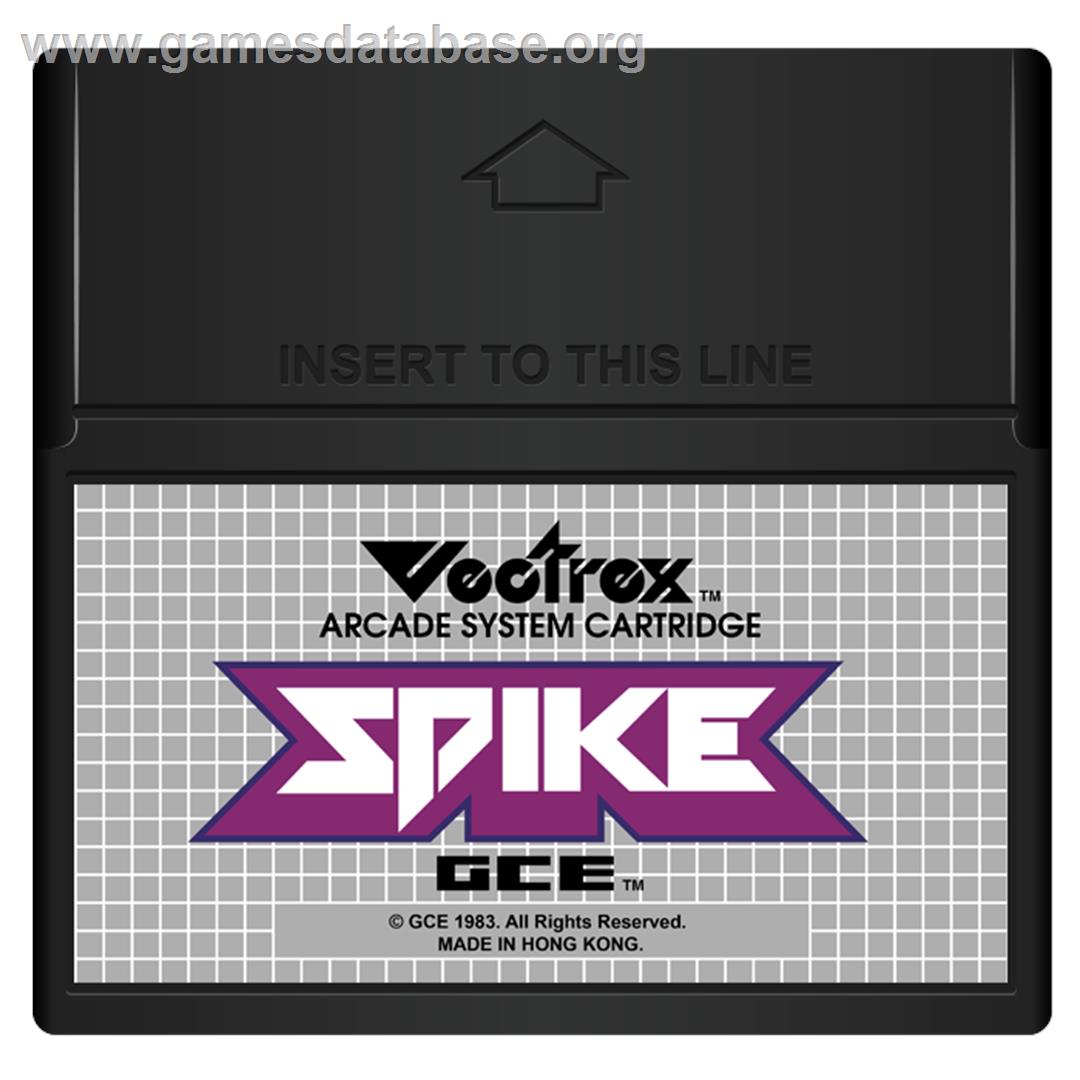 Spike - GCE Vectrex - Artwork - Cartridge