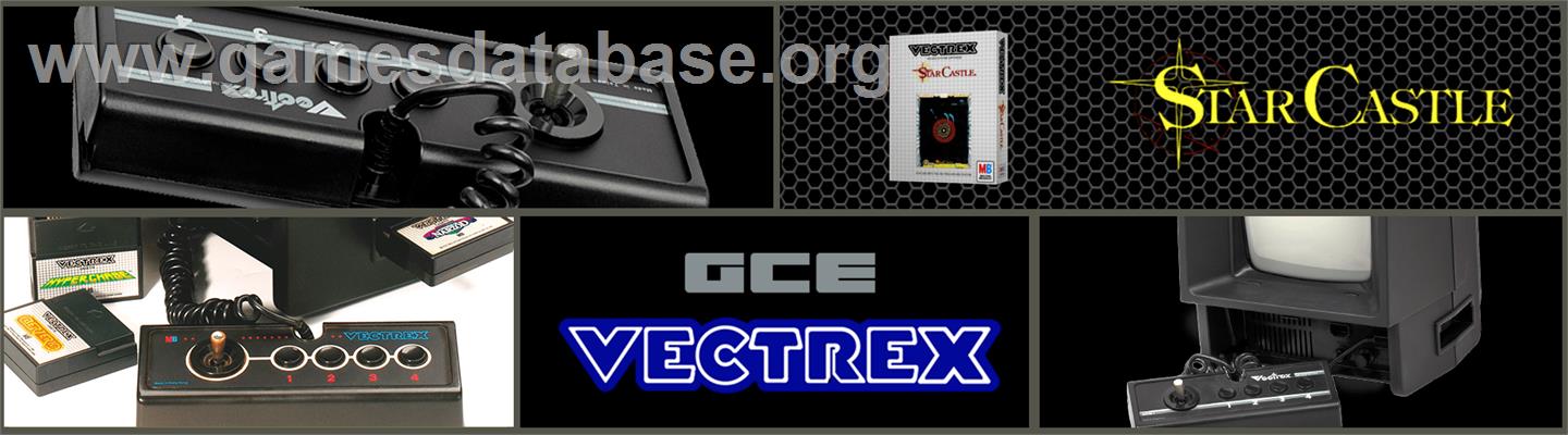 Star Castle - GCE Vectrex - Artwork - Marquee