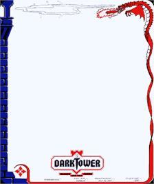 Overlay for Dark Tower on the GCE Vectrex.