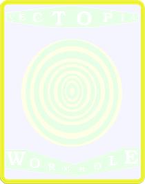 Overlay for Wormhole By John Dondzila on the GCE Vectrex.