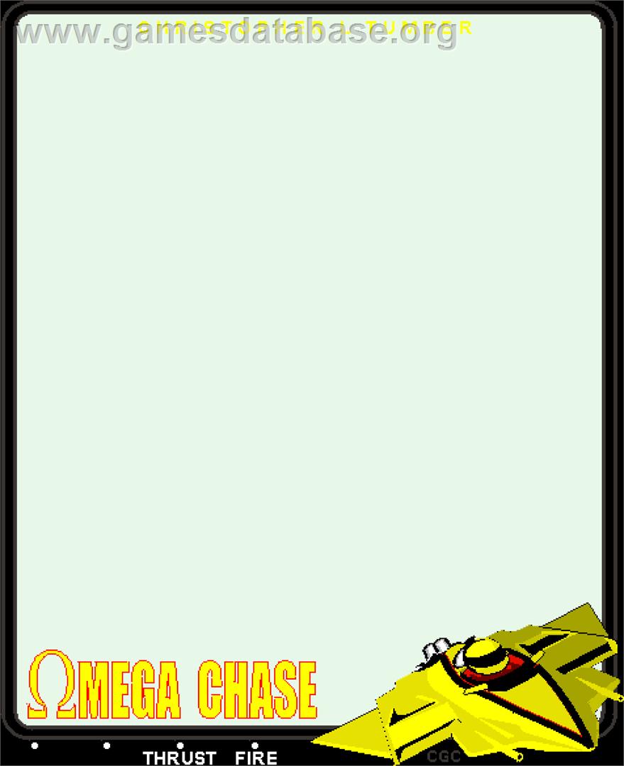 Omega Chase - GCE Vectrex - Artwork - Overlay