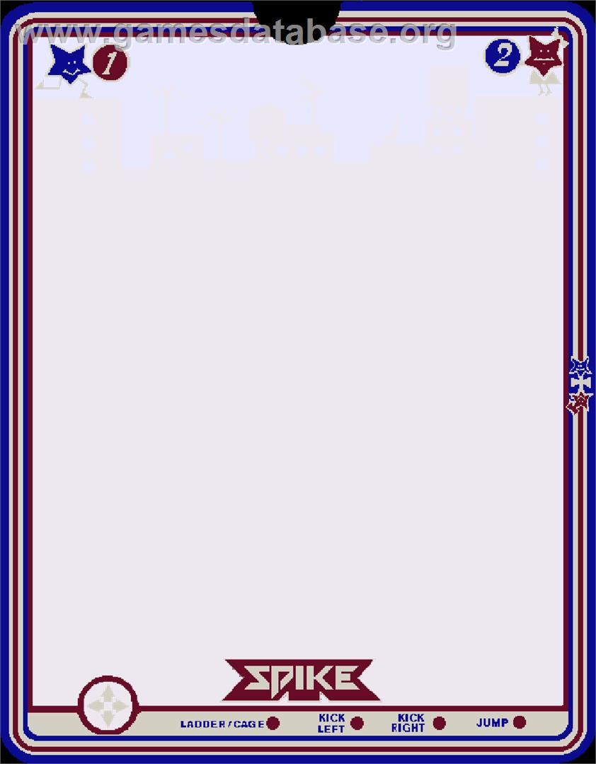 Spike - GCE Vectrex - Artwork - Overlay