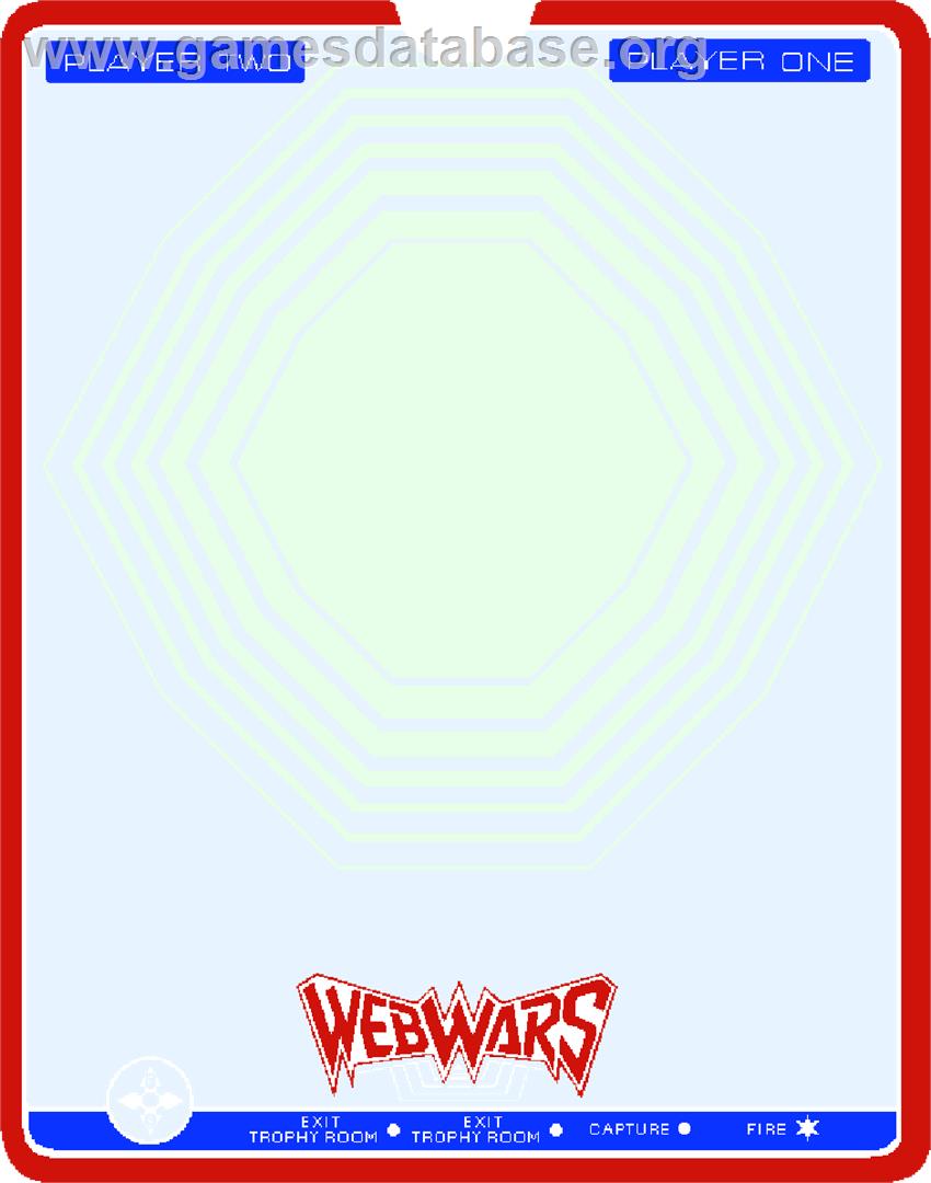 Web Wars - GCE Vectrex - Artwork - Overlay