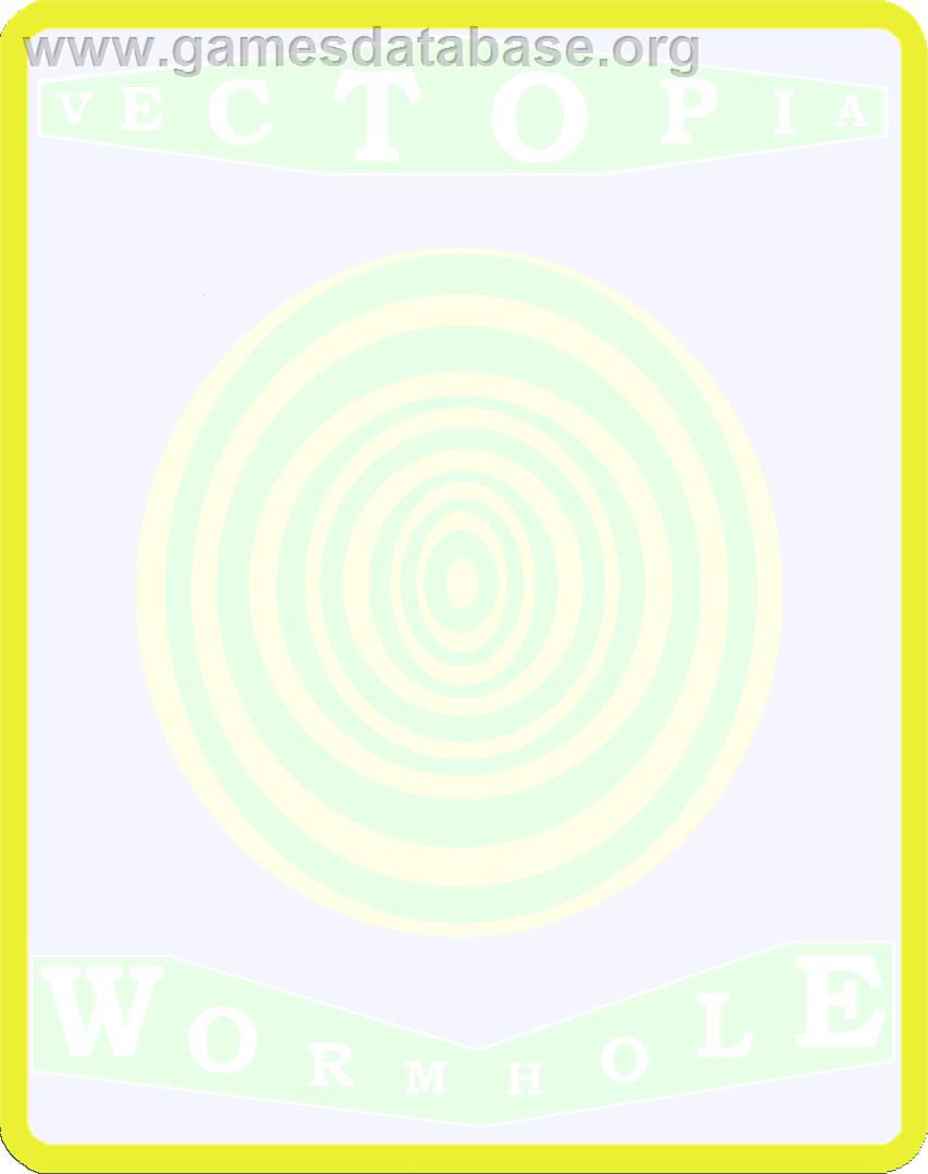 Wormhole By John Dondzila - GCE Vectrex - Artwork - Overlay