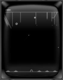 In game image of Patriots 3 - Ballistics Busters By John Dondzila on the GCE Vectrex.