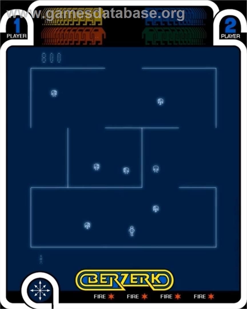 Berzerk - GCE Vectrex - Artwork - In Game