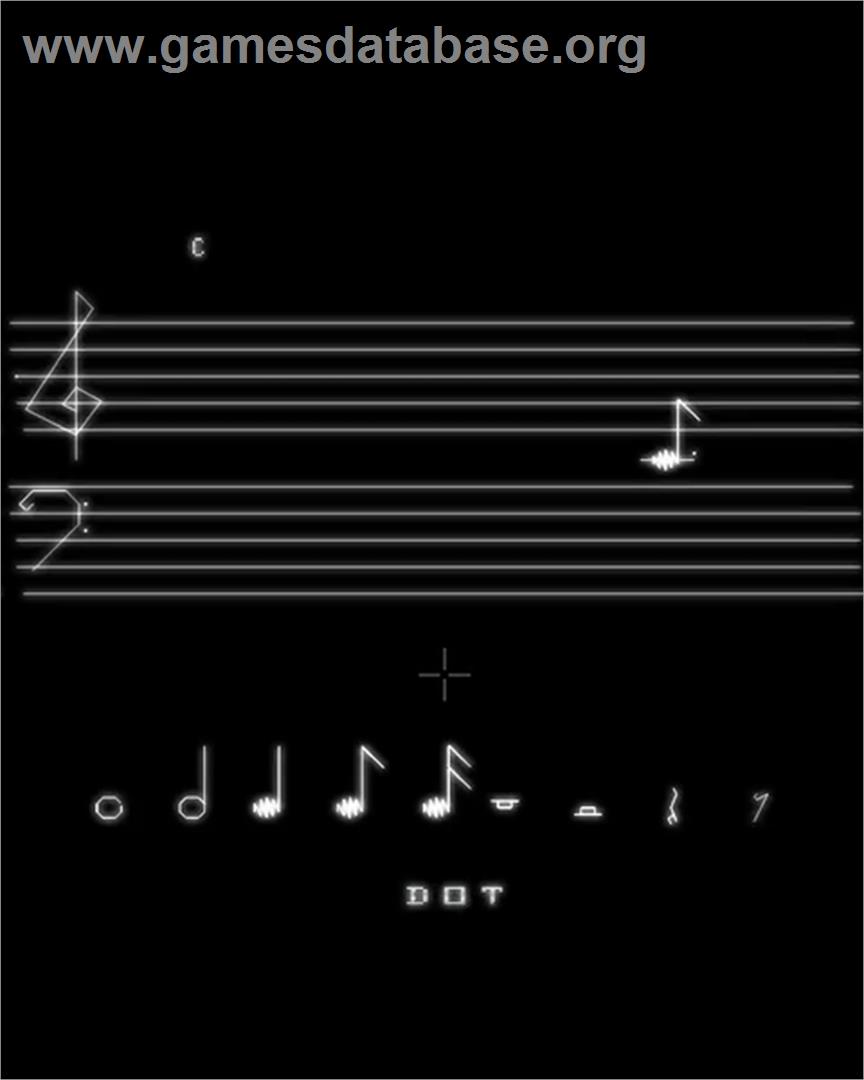 Melody Master: Music Composition and Entertainment - GCE Vectrex - Artwork - In Game