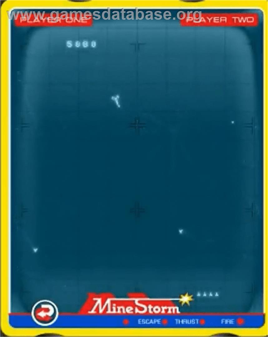 Mine Storm II - GCE Vectrex - Artwork - In Game