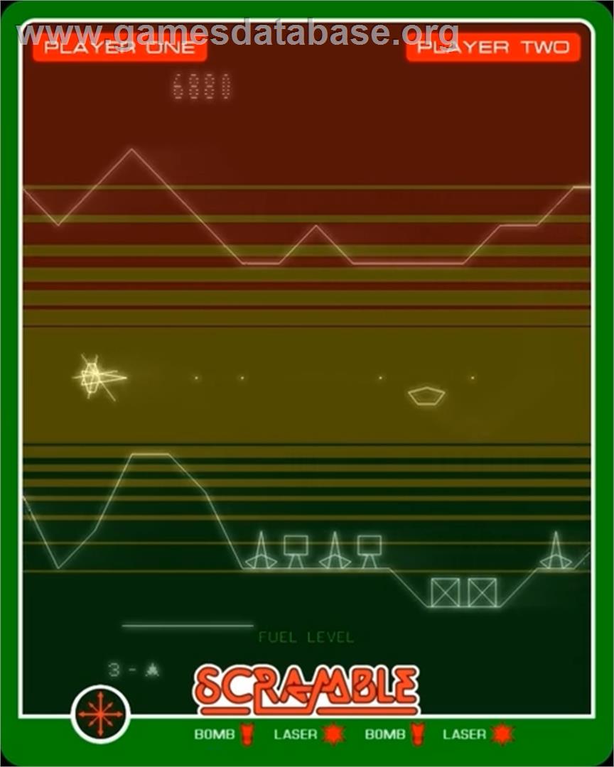 Scramble - GCE Vectrex - Artwork - In Game