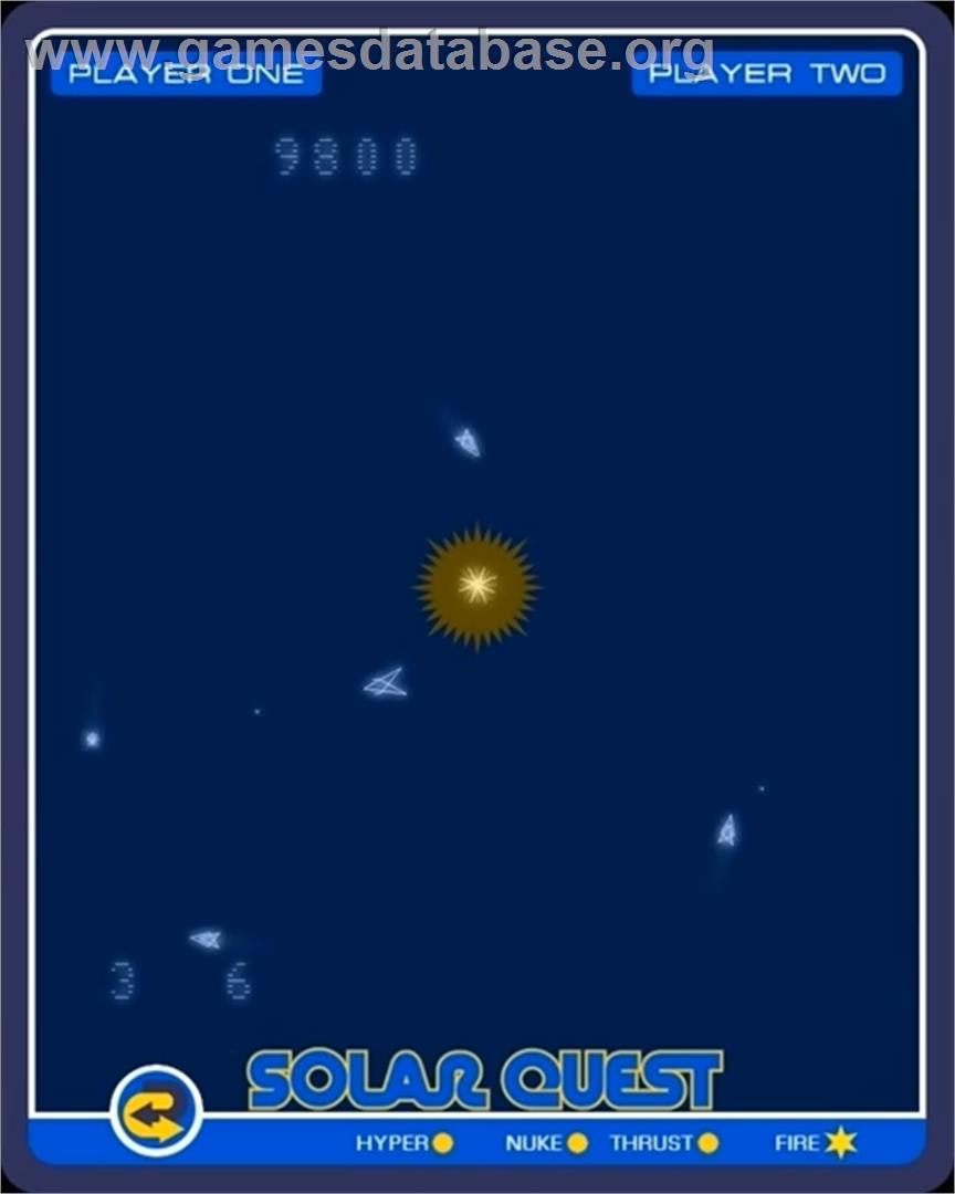 Solar Quest - GCE Vectrex - Artwork - In Game