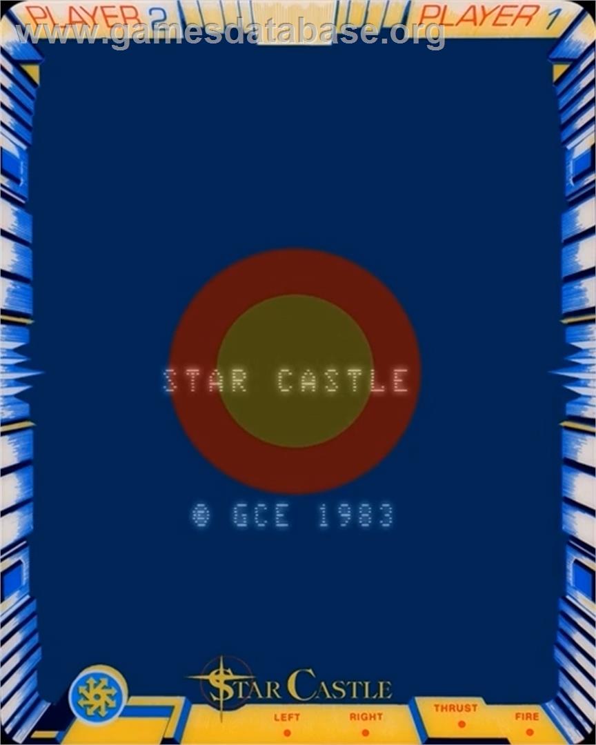 Star Castle - GCE Vectrex - Artwork - Title Screen