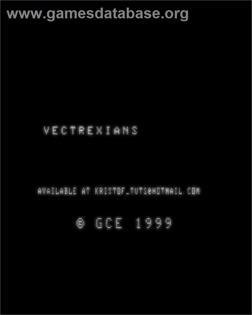 Vectrexians - GCE Vectrex - Artwork - Title Screen