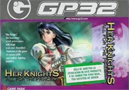 Box cover for Her Knights - All For The Princess on the Gamepark GP32.