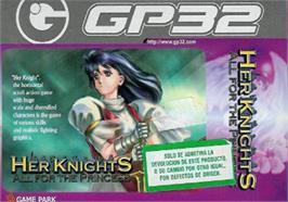 Box cover for Her Knights - All for the Princess on the Gamepark GP32.