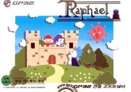 Box cover for Raphael on the Gamepark GP32.