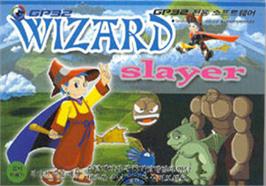 Box cover for Wizard Slayer on the Gamepark GP32.
