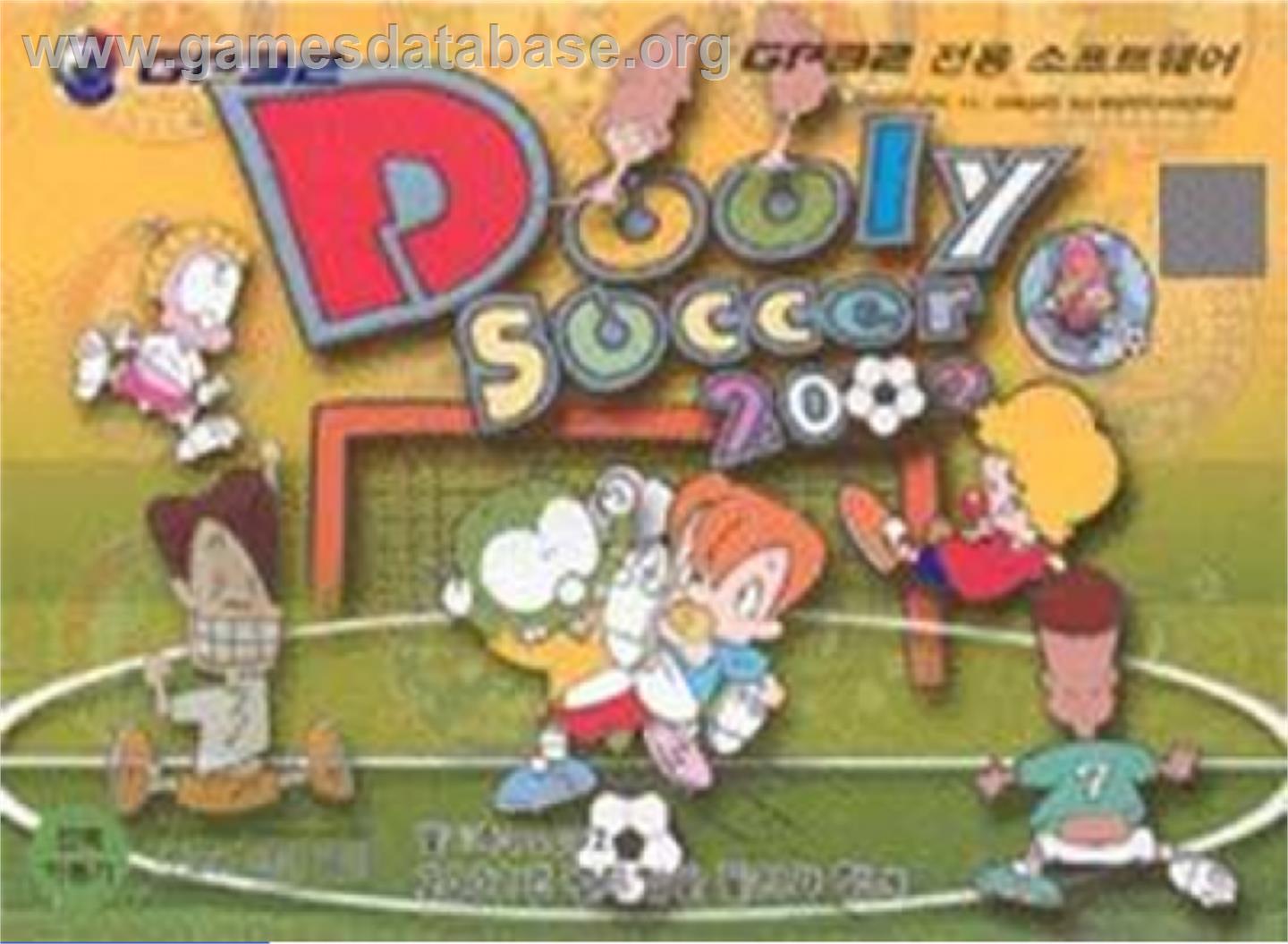 Dooly Soccer 2002 - Gamepark GP32 - Artwork - Box
