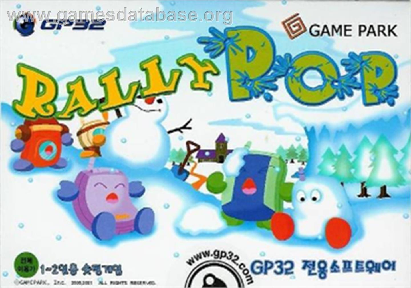 Rally Pop - Gamepark GP32 - Artwork - Box
