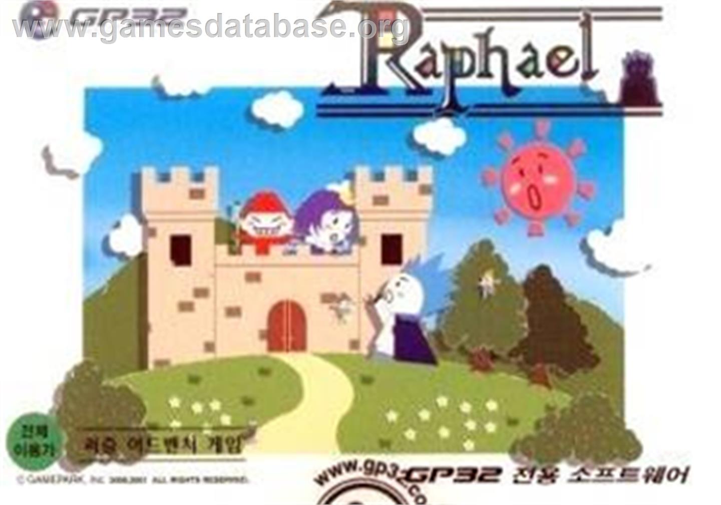 Raphael - Gamepark GP32 - Artwork - Box