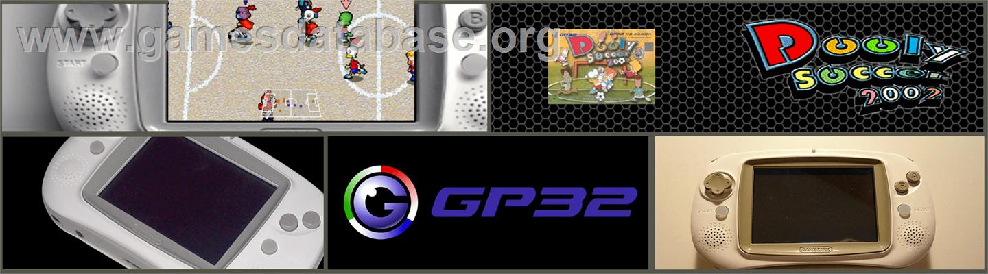 Dooly Soccer 2002 - Gamepark GP32 - Artwork - Marquee