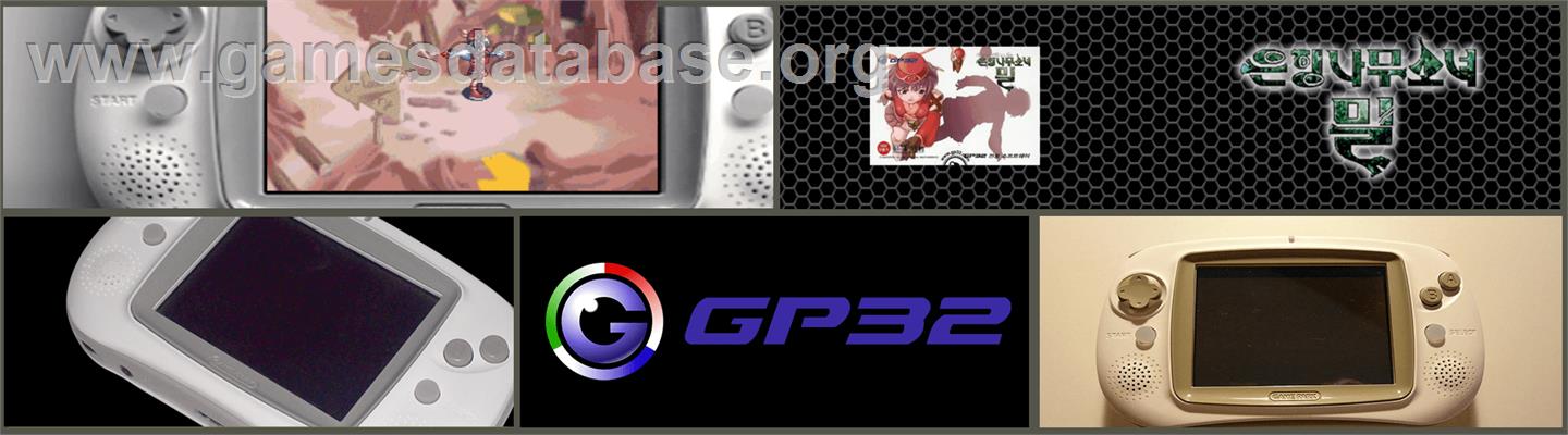 Little Girl Mill of a Gingko, The - Gamepark GP32 - Artwork - Marquee