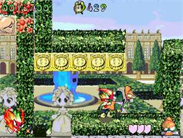 In game image of Kimchiman Gp32 on the Gamepark GP32.