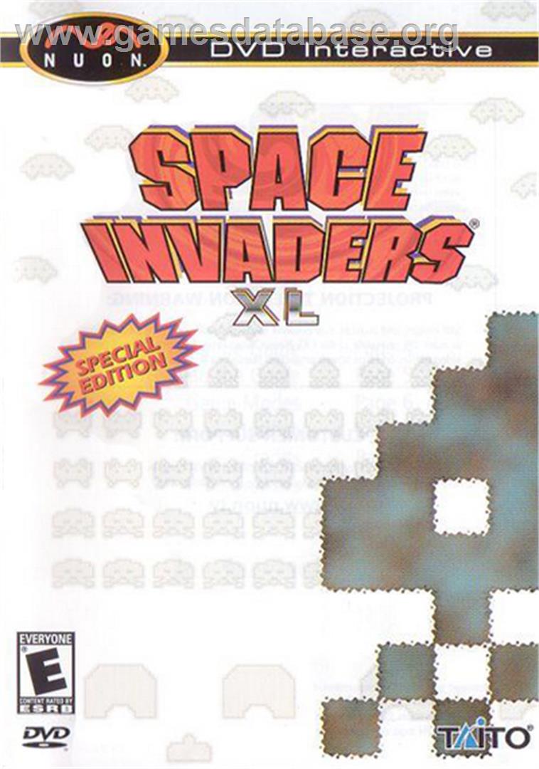 Space Invaders XL - Genesis Microchip Nuon - Artwork - Box