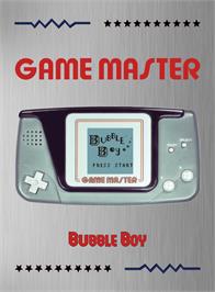 Box cover for Bubble Boy on the Hartung Game Master.