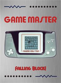 Box cover for Falling Block! on the Hartung Game Master.