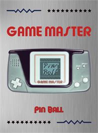 Box cover for Pin Ball on the Hartung Game Master.