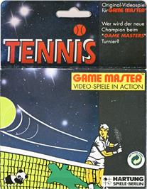 Box cover for Tennis Master on the Hartung Game Master.