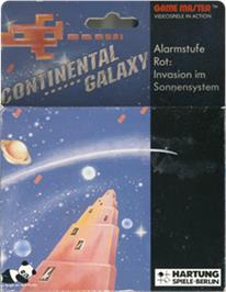 Box back cover for Continental Galaxy 2020 on the Hartung Game Master.