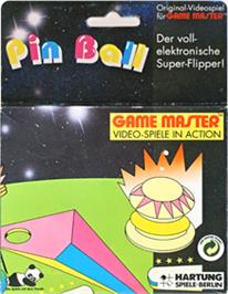 Box back cover for Pin Ball on the Hartung Game Master.