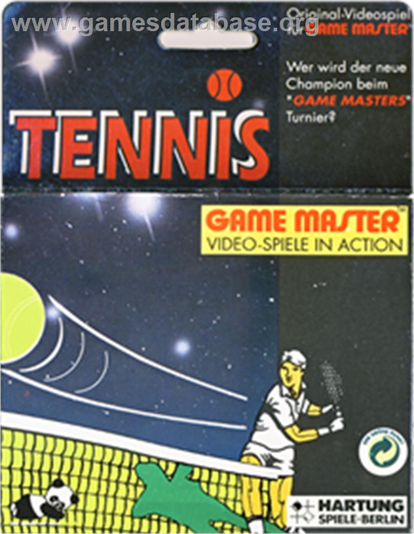 Tennis Master - Hartung Game Master - Artwork - Box Back